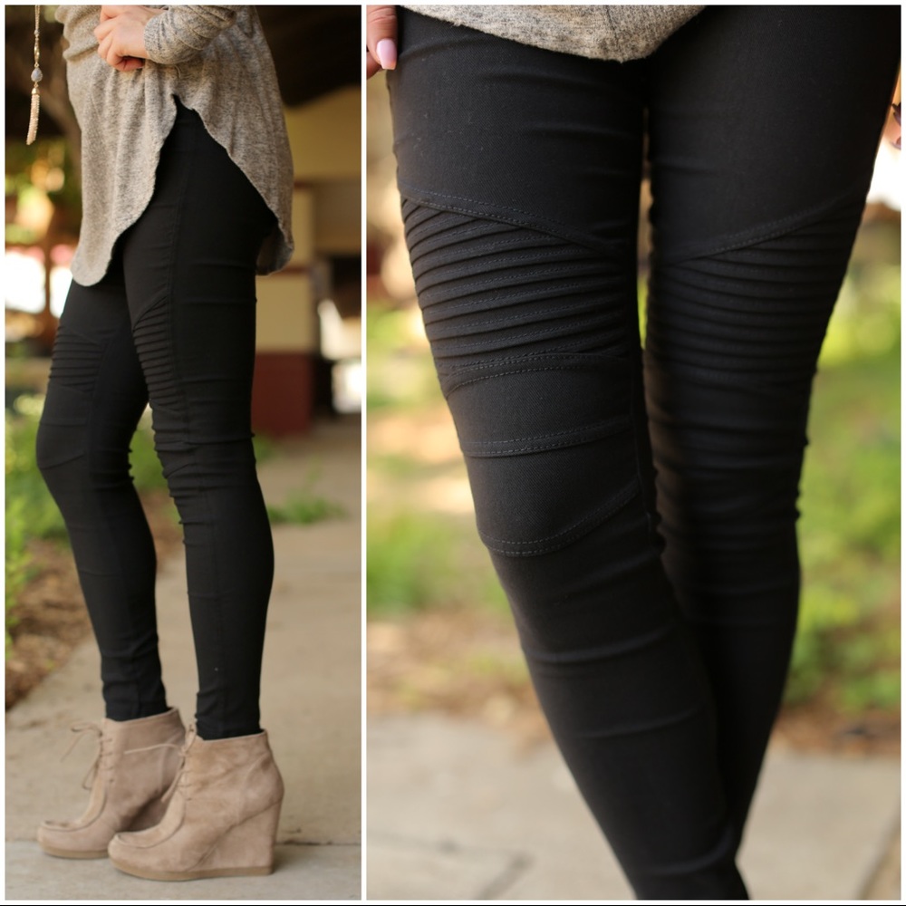 Infinity Raine Black Leggings - Picture 3 of 8